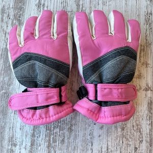 Pink S/M toddler gloves. Never worn
